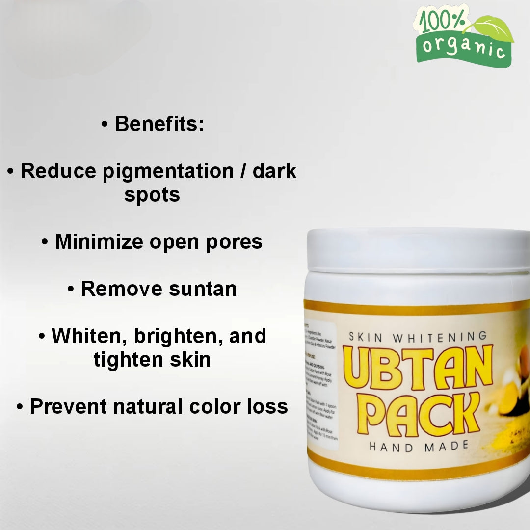 Get Glowing & Clear Skin in Just 10 Minutes – 100% Natural Ubtan Formula